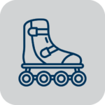 pista de patinaje cerca apartamentos matey